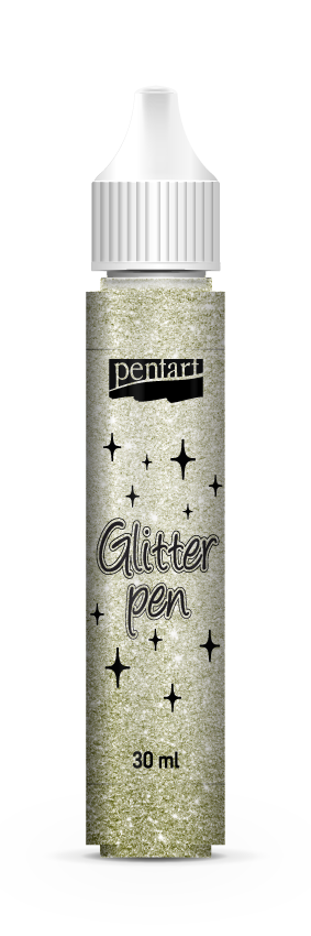 Pentart Glitter Pen - Gold 30ml