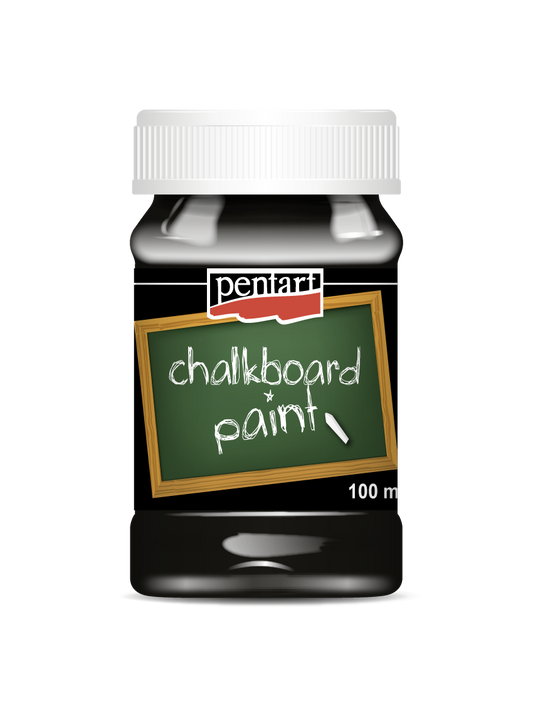 Pentart Chalkboard paint - Black 100ml