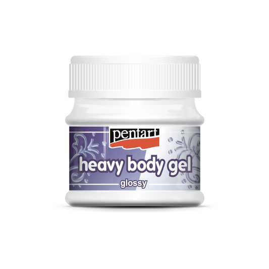 Pentart Heavy Body Gel - Glossy Transparent 50ml