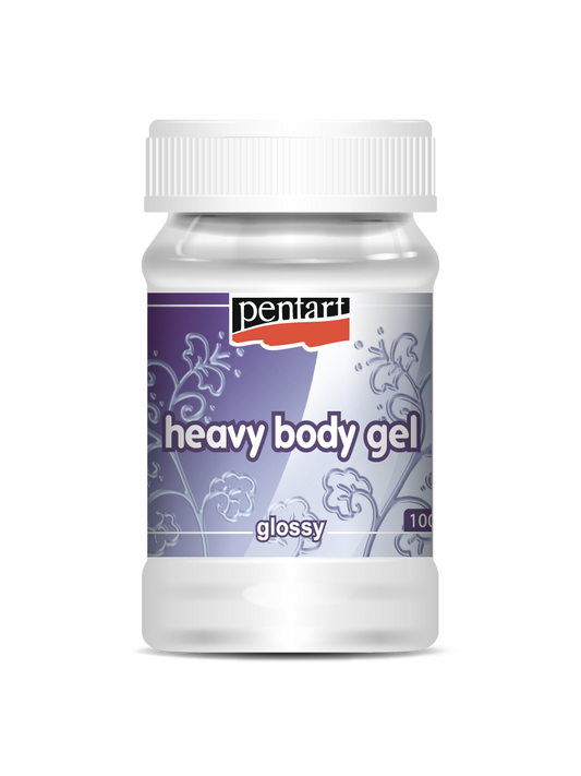 Pentart Heavy Body Gel - Glossy - Transparent - 100ml