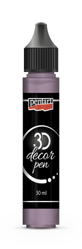 Pentart 3D Decor Pen - Red Copper 30ml