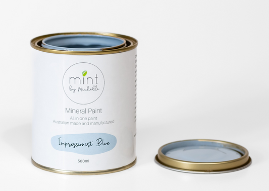 Mint By Michelle Mineral Paint IMPRESSIONIST BLUE