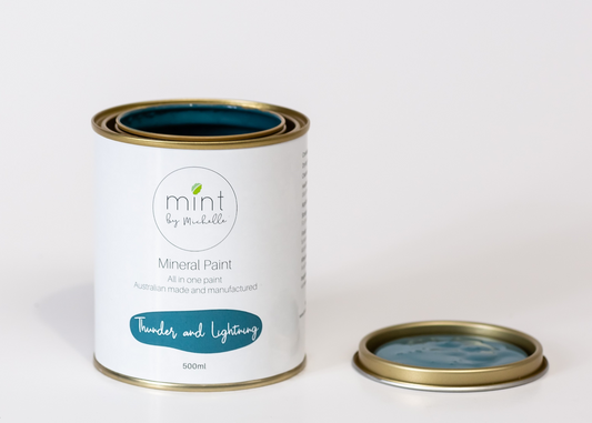 Mint By Michelle Mineral Paint THUNDER AND LIGHTNING
