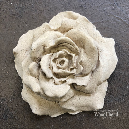 Wood U Bend Pack of 2 FULL PETAL ROSES   WUB2185   2.95 × 2.76 in