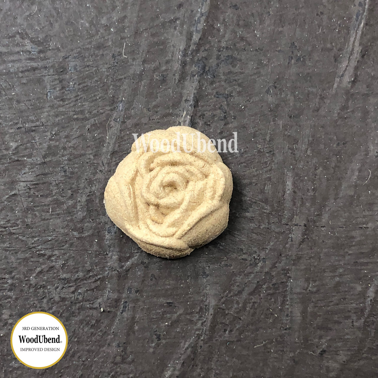 Wood U Bend Pack of 5 CRAFT ROSES  WUB0321   0.39" × 0.39"