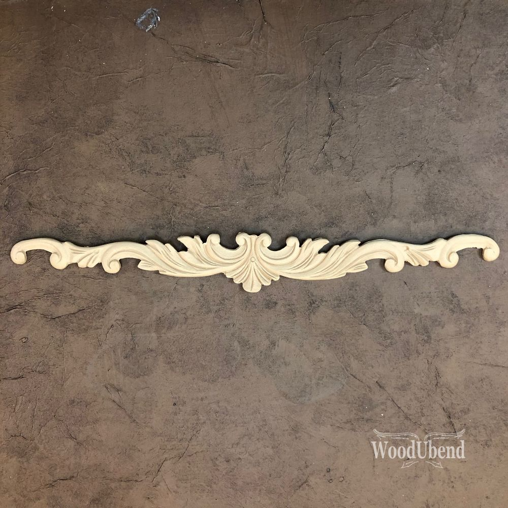 Wood U Bend Pack of 2 PEDIMENTS  WUB1400  19.48" × 12.2"