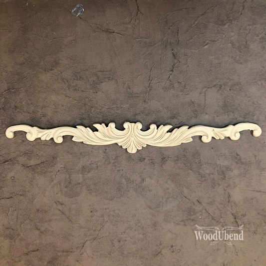 Wood U Bend Pack of 2 PEDIMENTS  WUB1400  19.48" × 12.2"