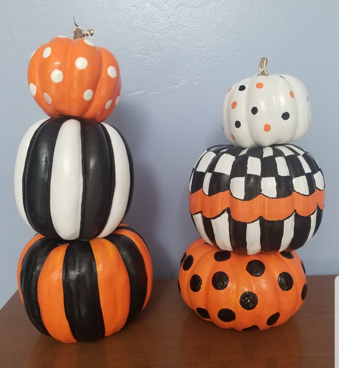 Stacked Pumpkins