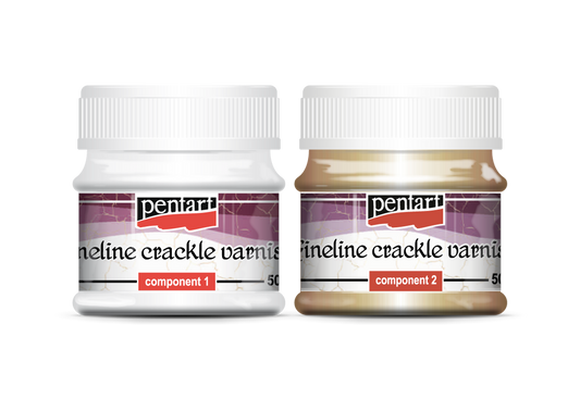 Pentart Fineline Crackle Varnish - 50ml